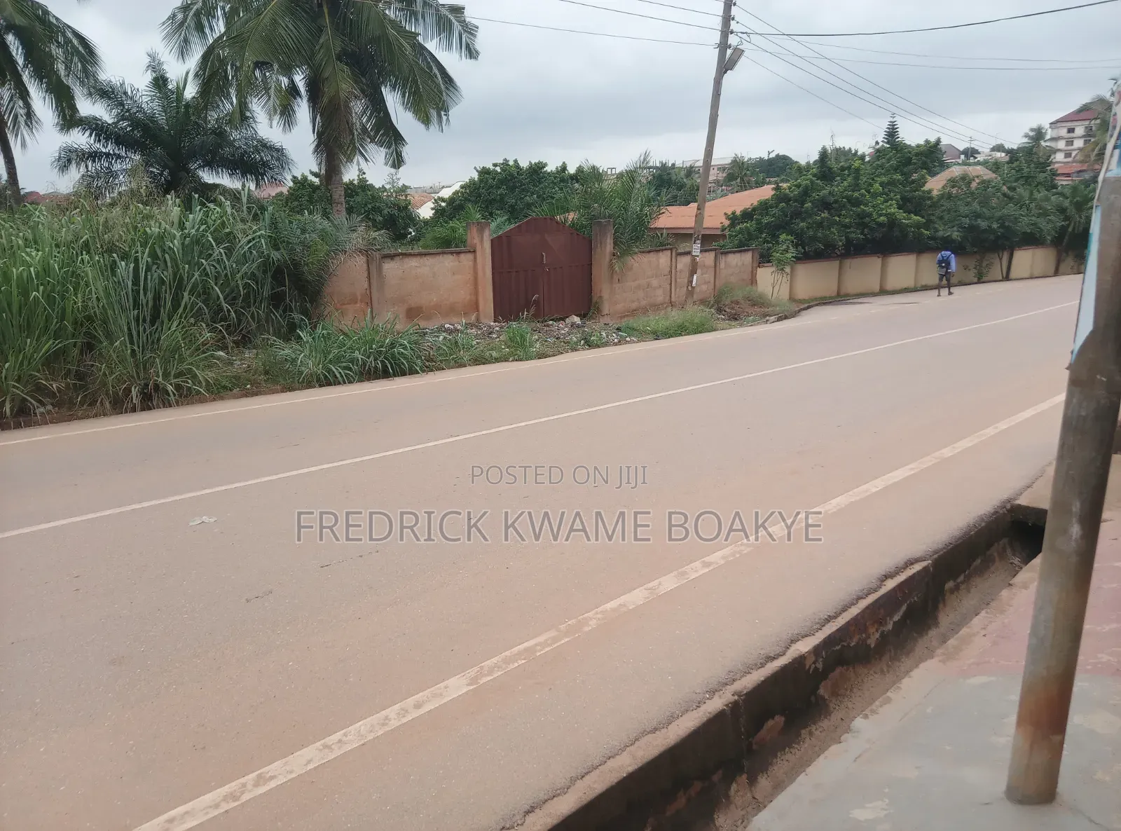 2 Plots of Land for Sale at Agric Kromoase