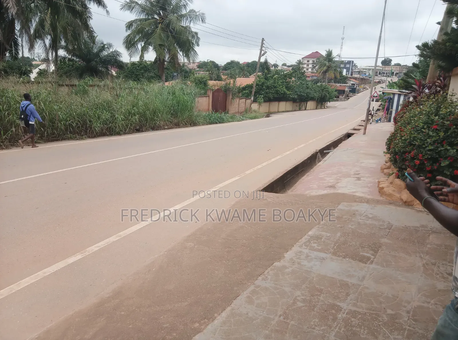 2 Plots of Land for Sale at Agric Kromoase