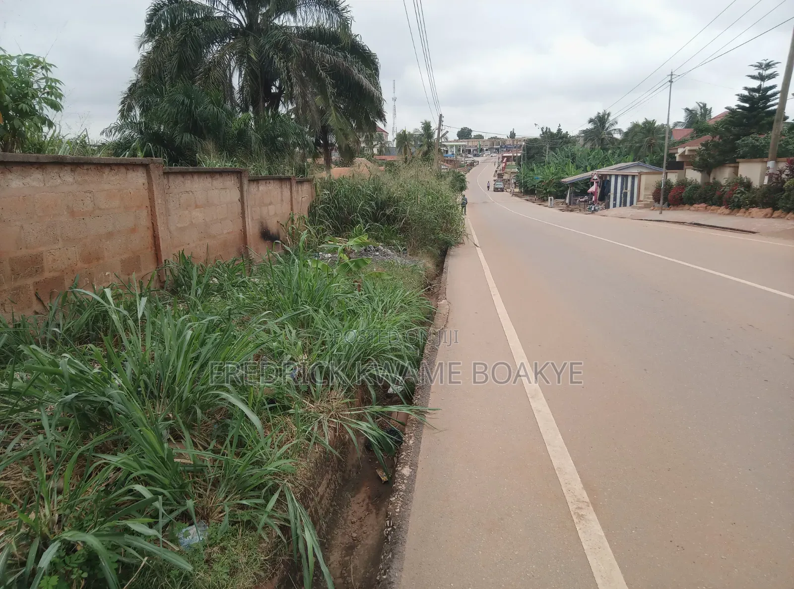 2 Plots of Land for Sale at Agric Kromoase