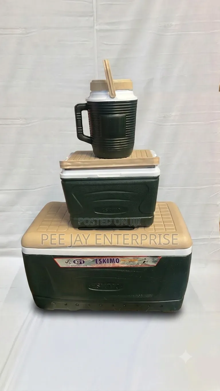 Eskimo Everest 3-in-1 Ice Chest and Cooler Set.