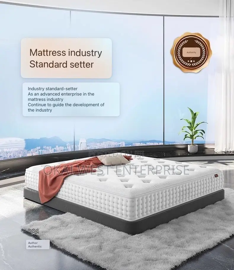 Premium Thickened Rolled Mattress – Hilton Hotel Style1.8m X 2m 24 Cm