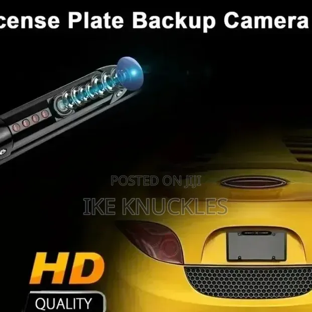 Car Number Plate Holder With Reverse/Rear View Camera US Type