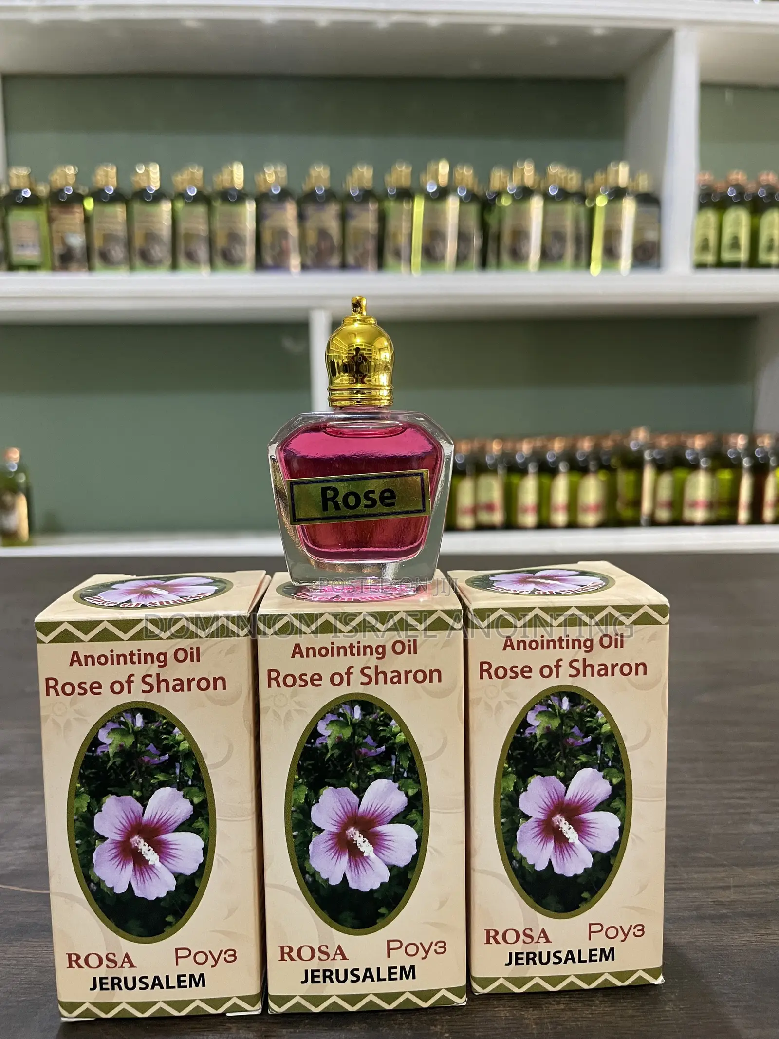 Rose of Sharon Anointing Oil From Jerusalem
