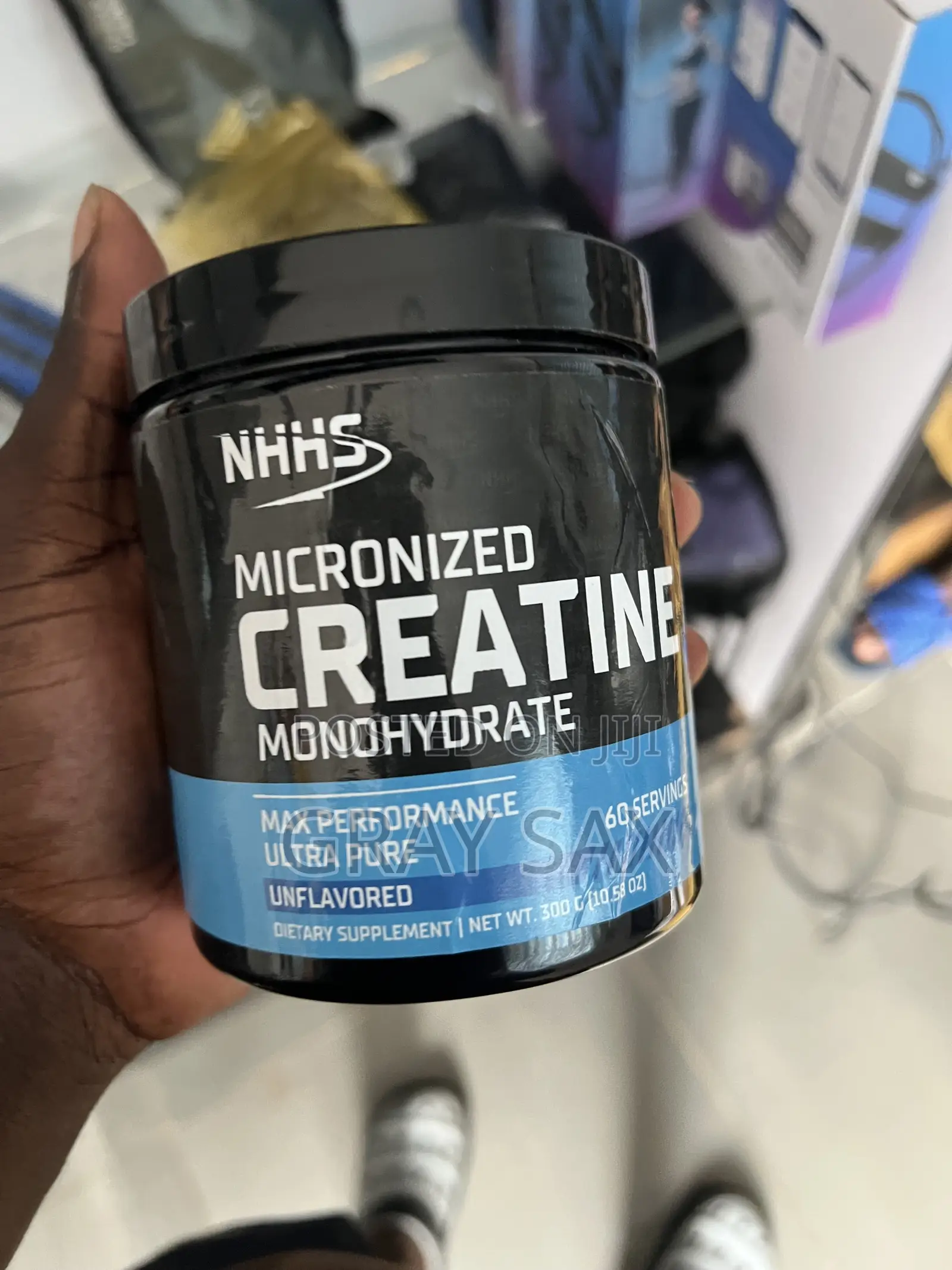 NHHS Micronized Creatine Monohydrate – 300g (60 Servings) | Ultra Pure