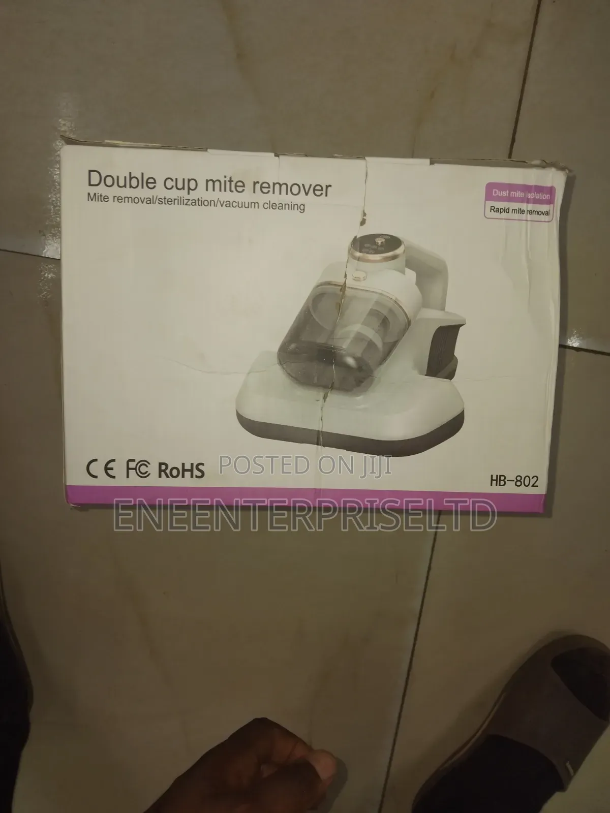 Double Cup Mite Remover Mite Removal/Sterilization/Vacuum Cleaning