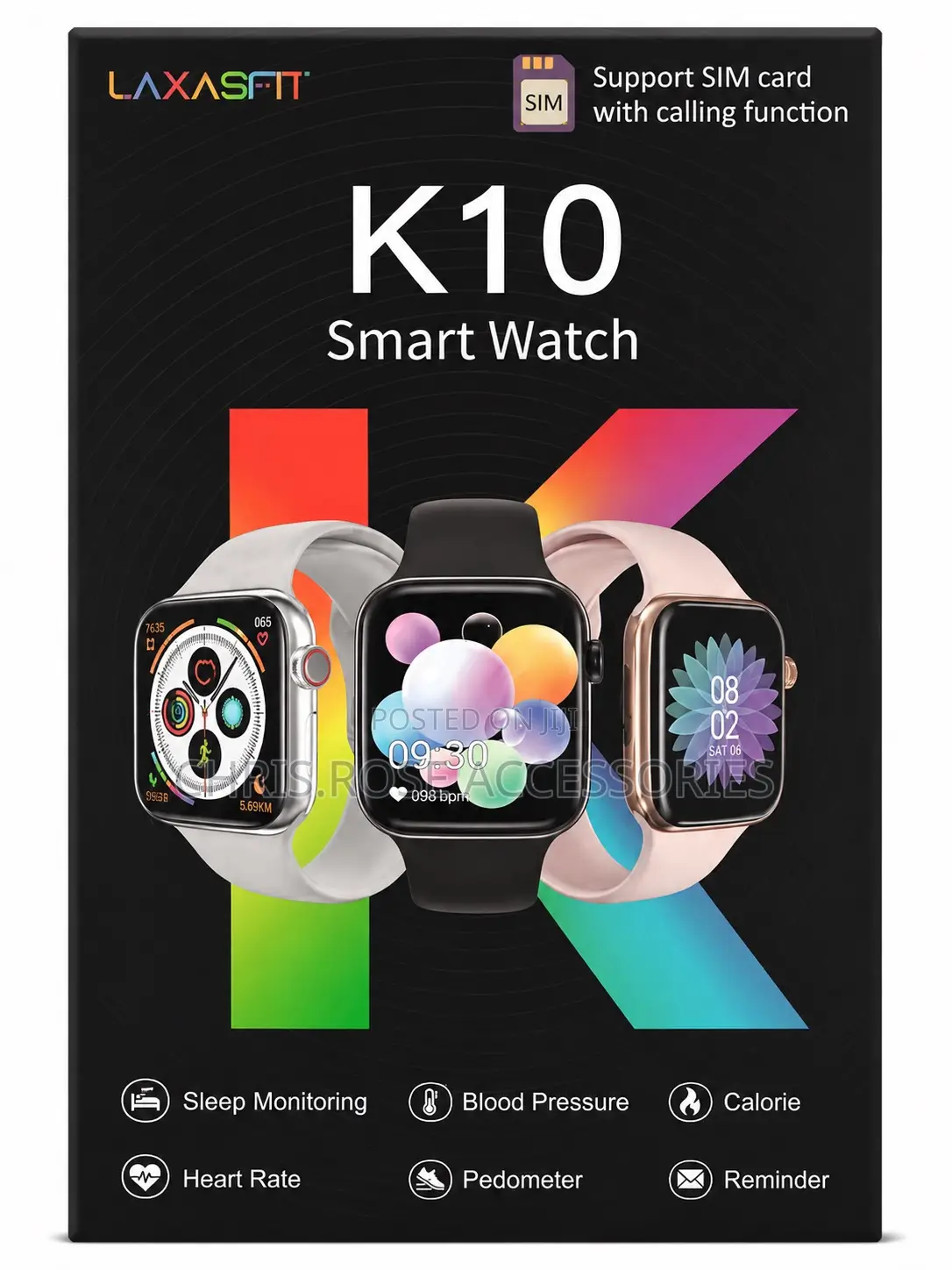 Smart Watch – SIM Card Support,