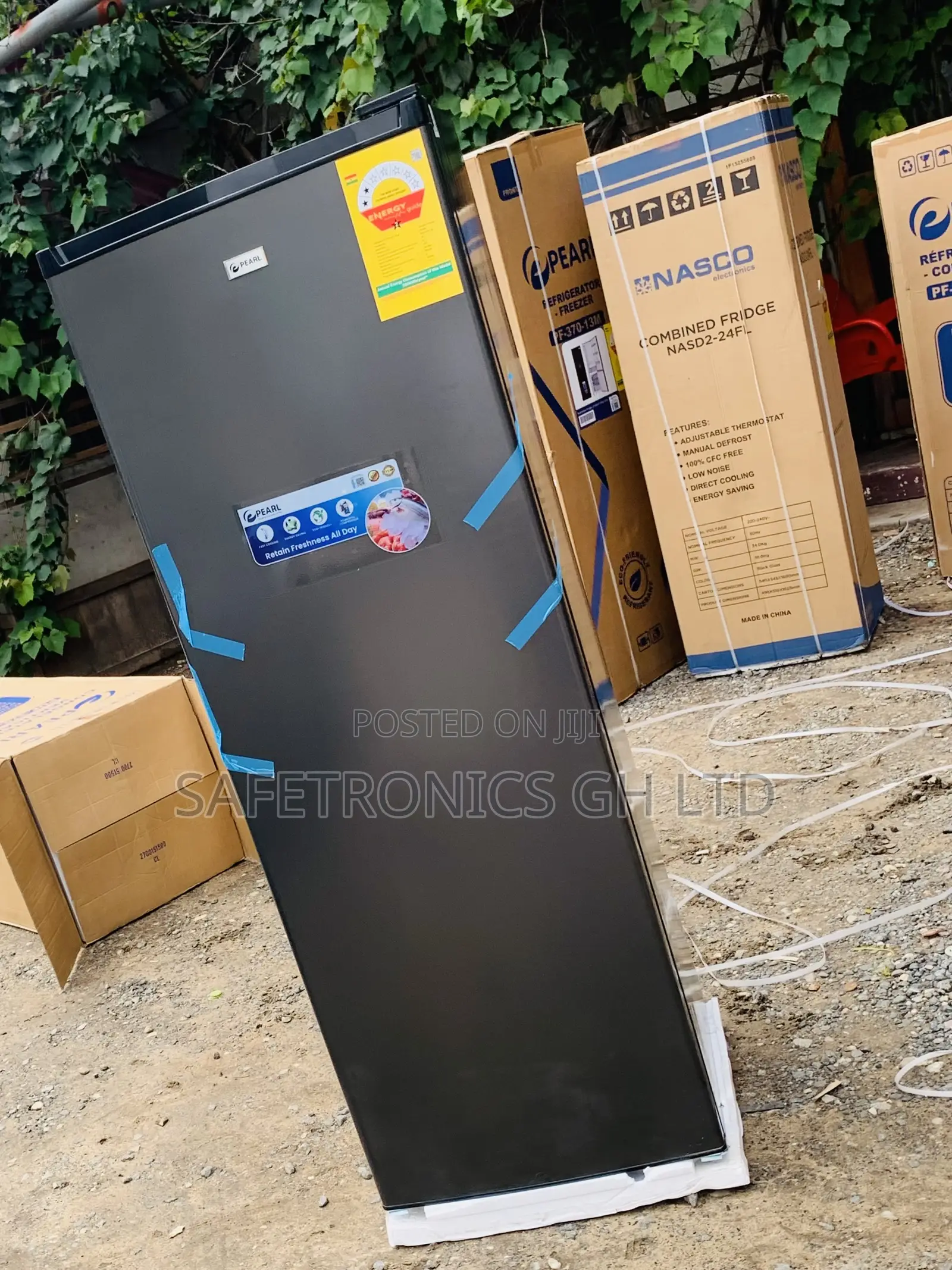 Newly Bulky Pearl Upright Freezer PUF-370 Single-Door, 225L Standing