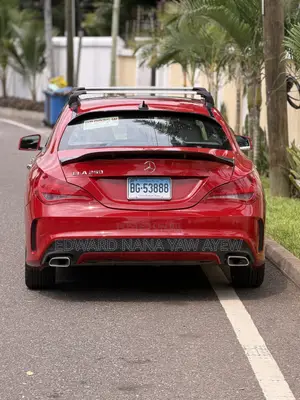 Mercedes-Benz CLA-Class CLA 250 4MATIC Sedan 2015 Red
