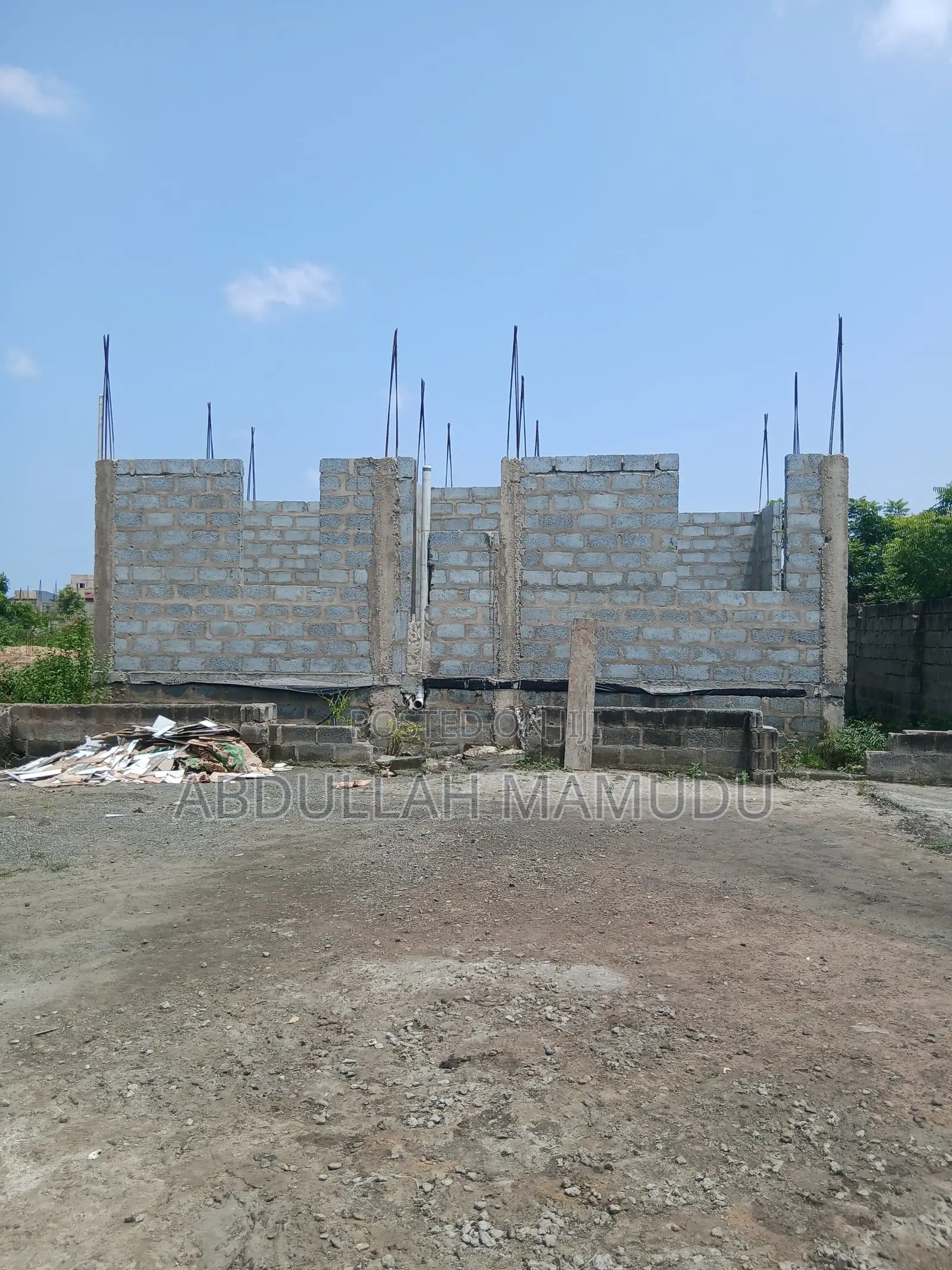 Uncompleted House for Sale at Tema Community 25 Close to the Devtraco