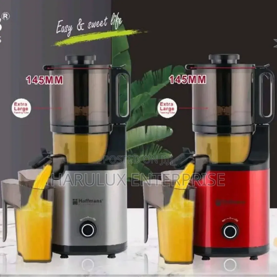 Hoffmans 400W Cold Press Slow Juicer - 145mm Wide Mouth (HM-639)