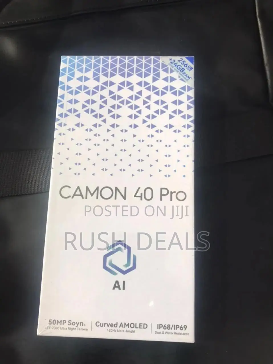 New Tecno Camon 40 Pro 5G 256 GB Black