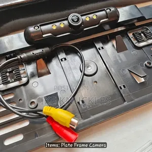 Car Number Plate Holder With Reverse Camera European/Uk Type
