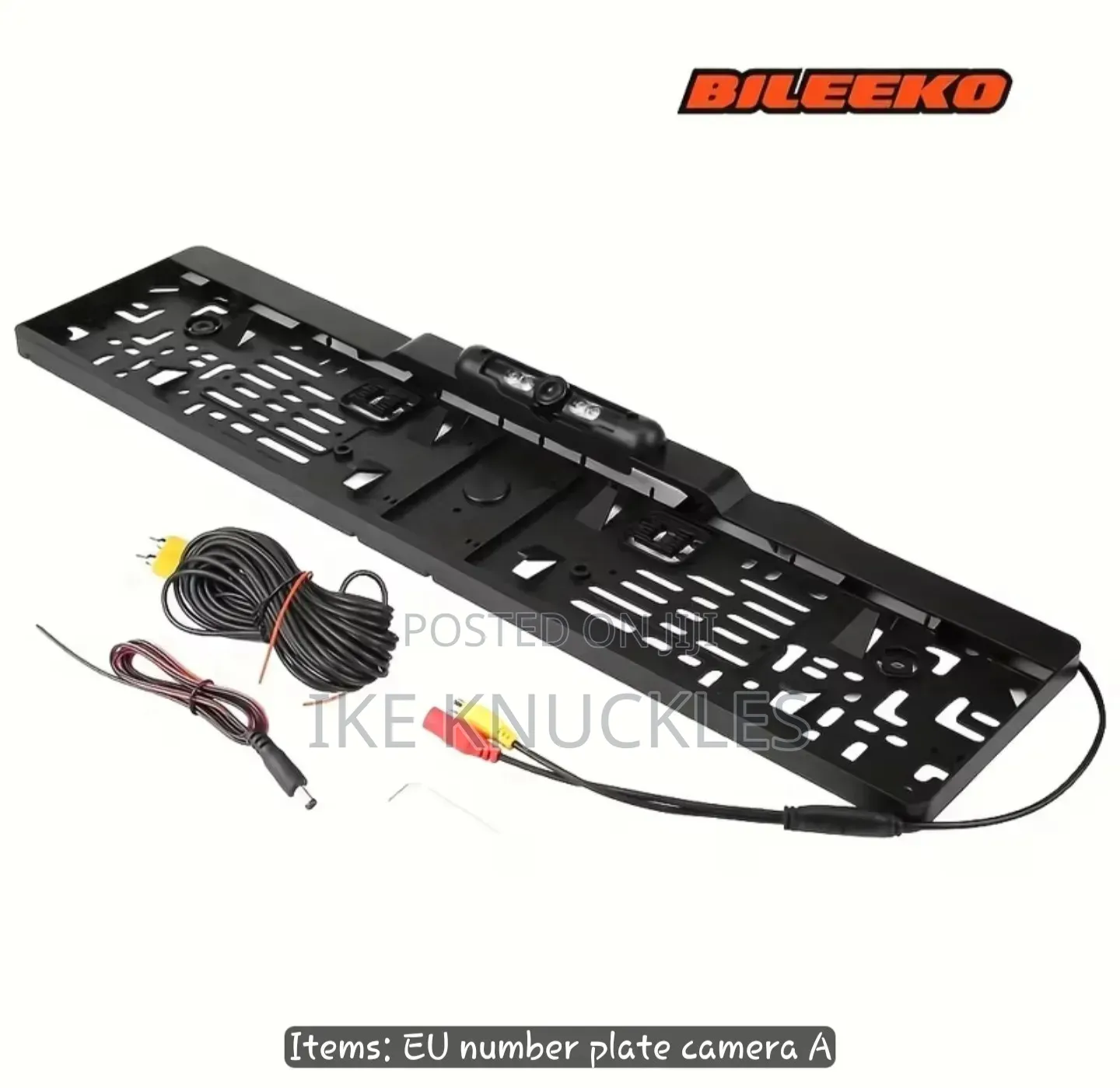 Car Number Plate Holder With Reverse Camera European/Uk Type
