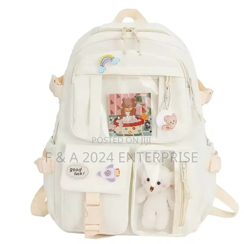 Teenager School Bag Kawaii CuteTravel Casual Bag for Girls Women
