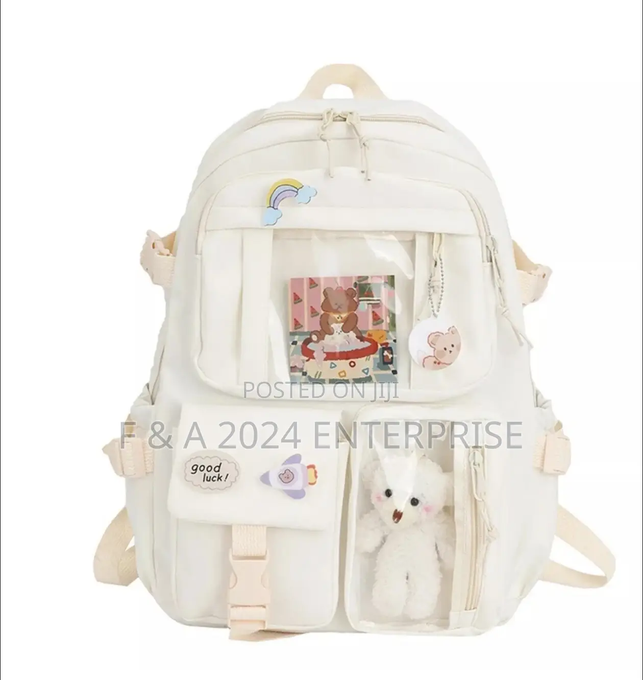 Teenager School Bag Kawaii CuteTravel Casual Bag for Girls Women