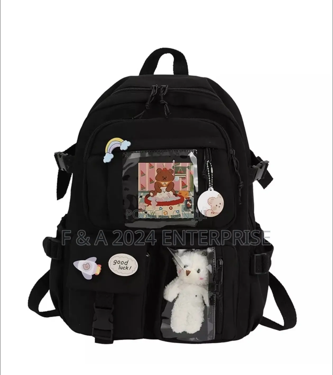 Teenager School Bag Kawaii CuteTravel Casual Bag for Girls Women