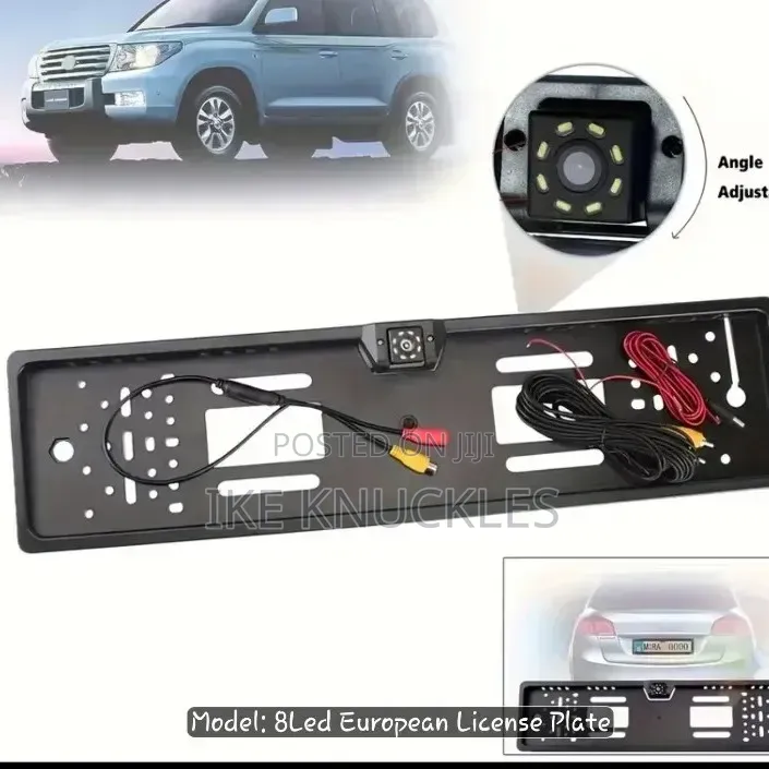 Car Number Plate Holder With Reverse Camera European/Uk Type
