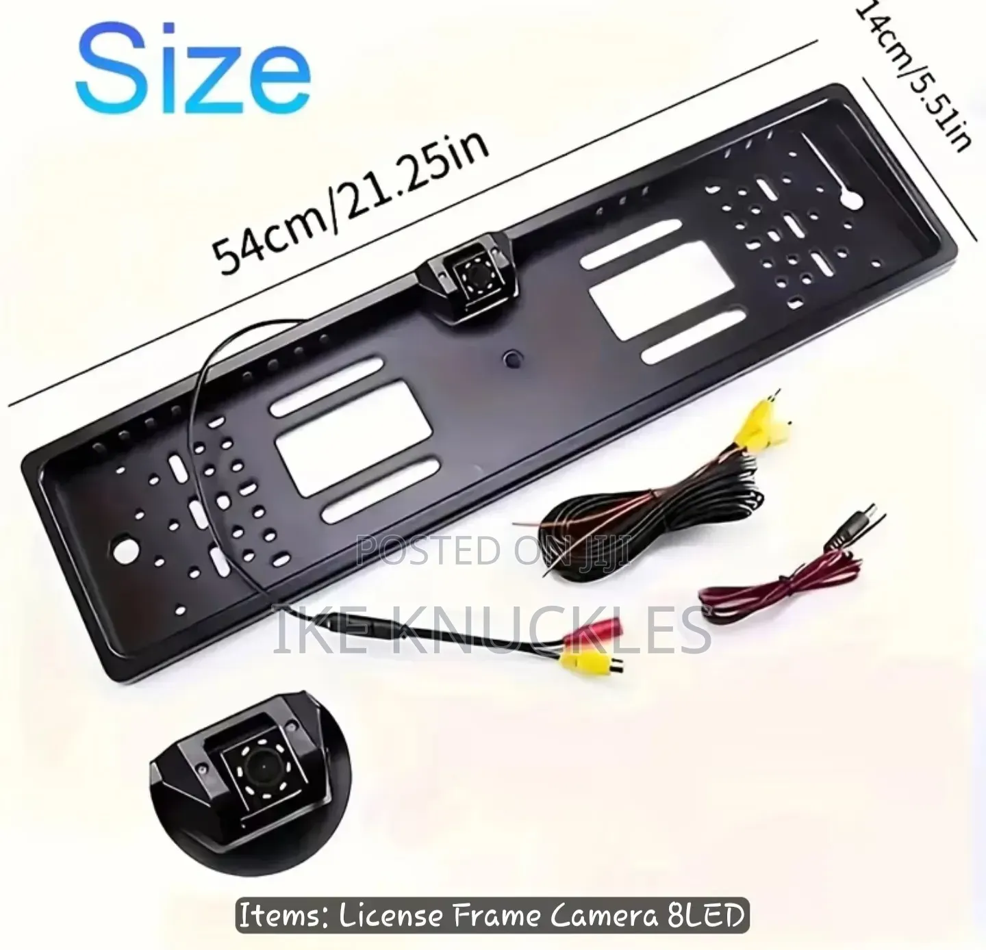Car Number Plate Holder With Reverse Camera European/Uk Type