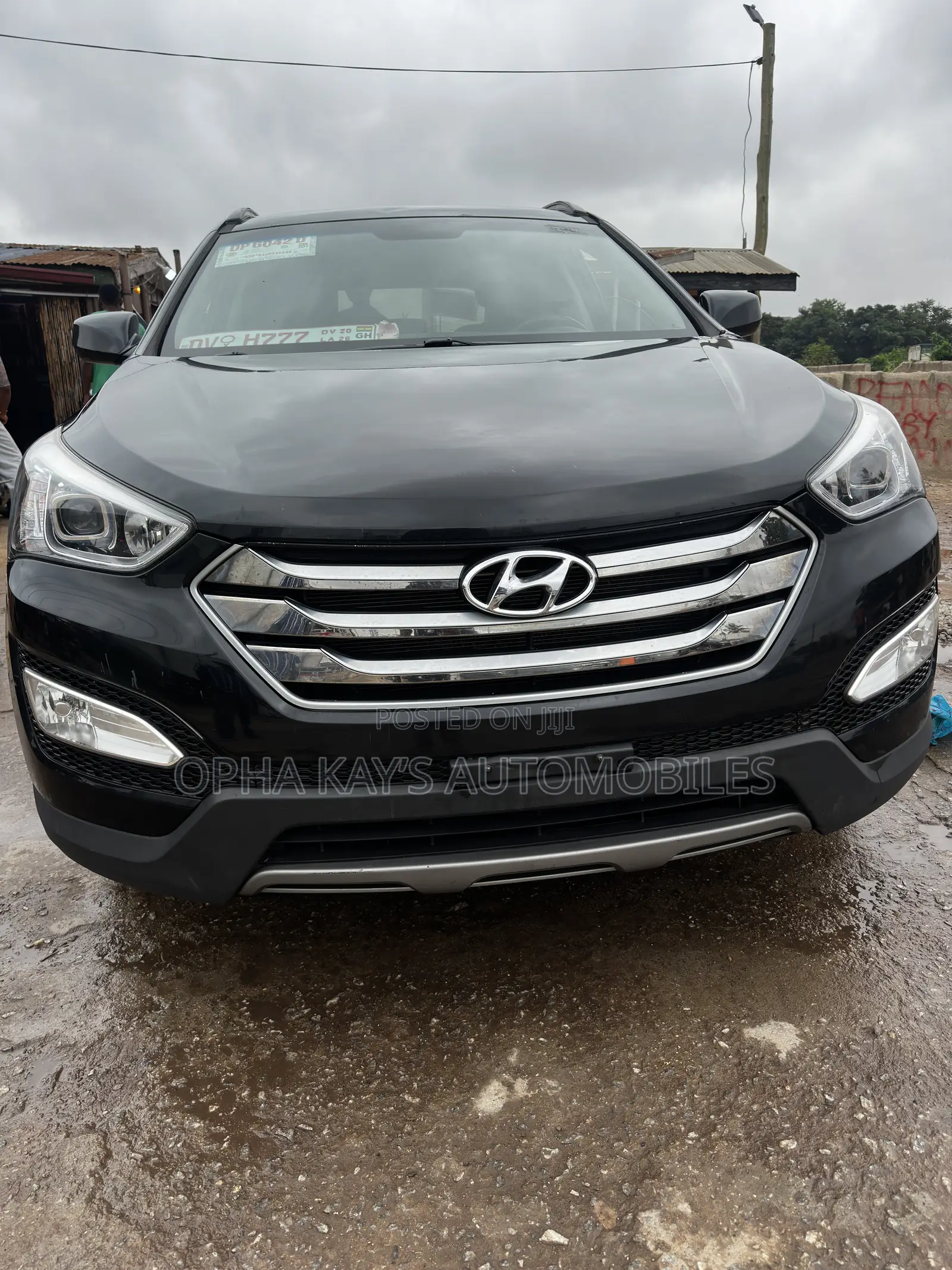 Hyundai Santa Fe Limited AWD 2016 Black
