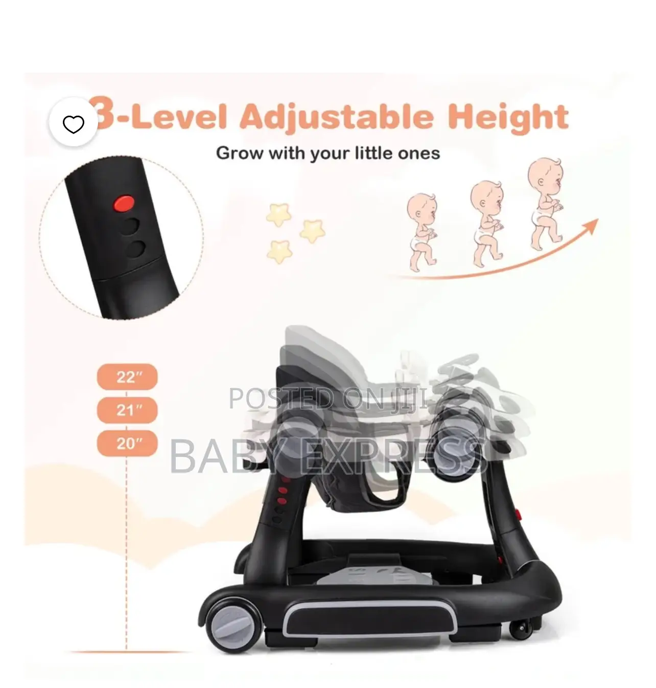 Baby 6 in 1 Multi Purpose Walker