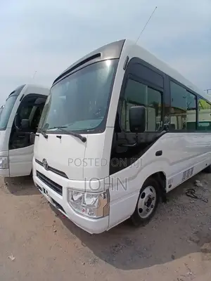 Toyota Coaster 2018 White