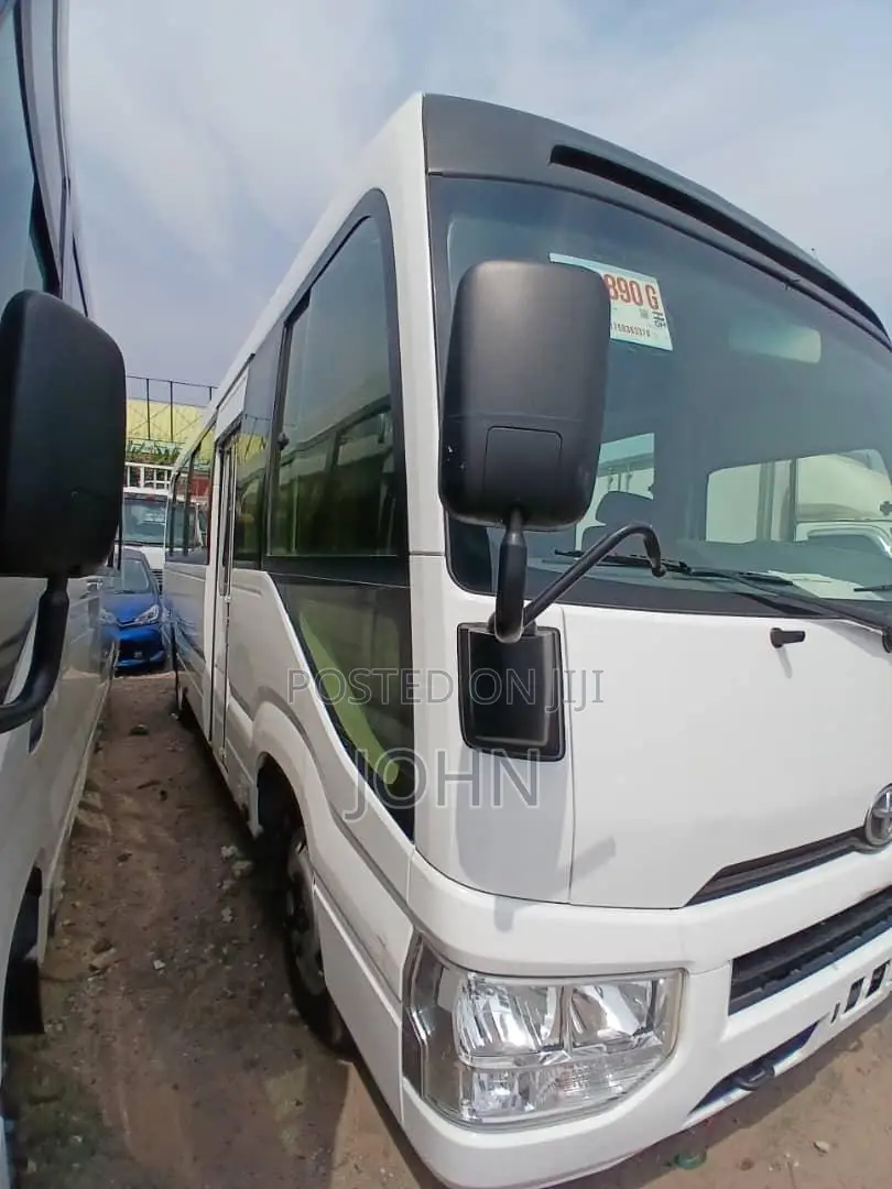 Toyota Coaster 2018 White