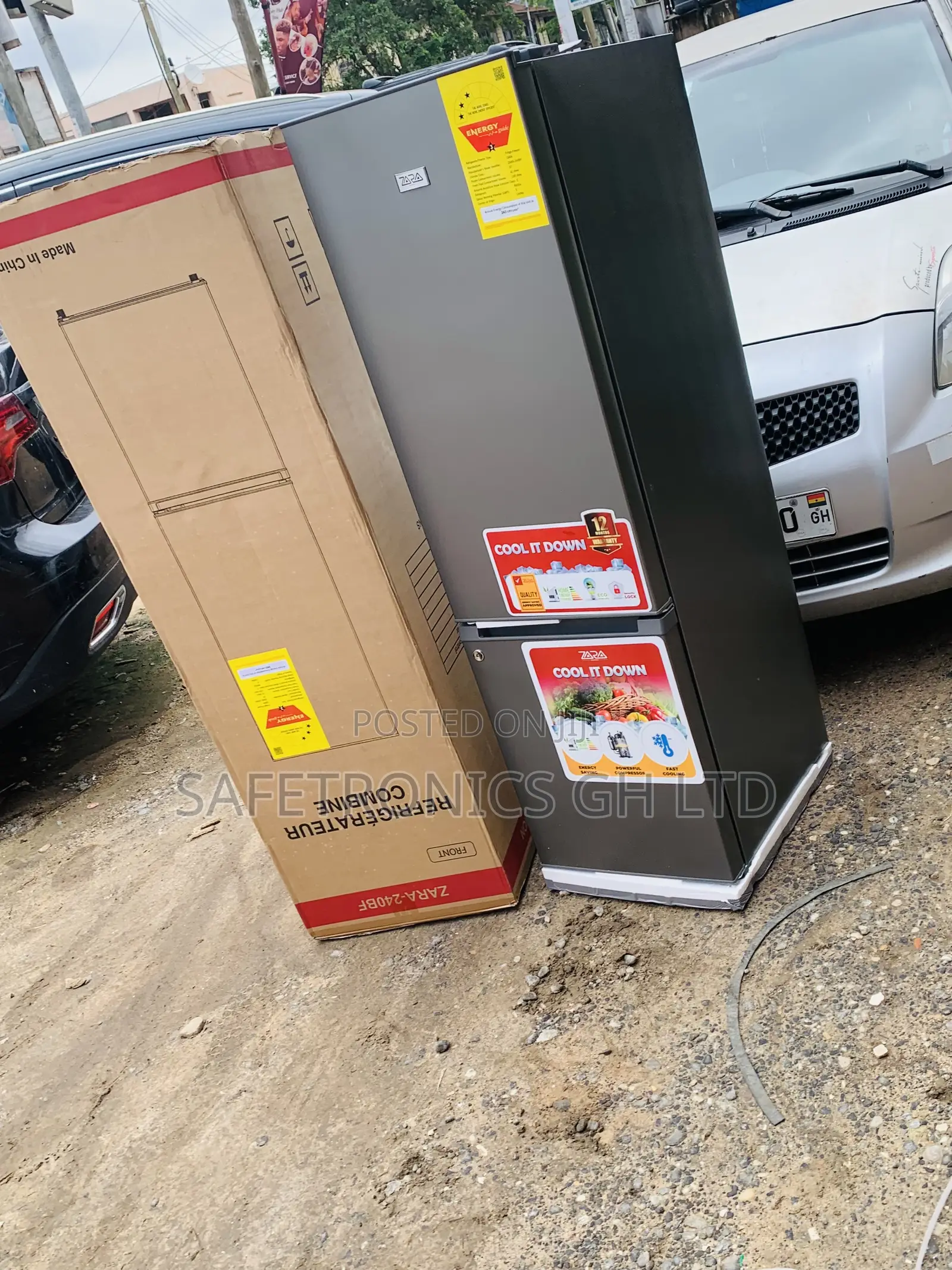 Excellent New Zara-240bf 201L Two-Door Bottom Amount Refrigerator