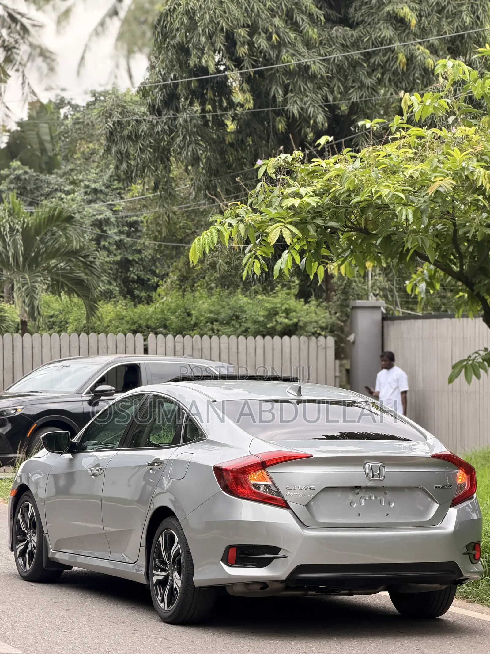 Honda Civic Touring Sedan 2018 Silver