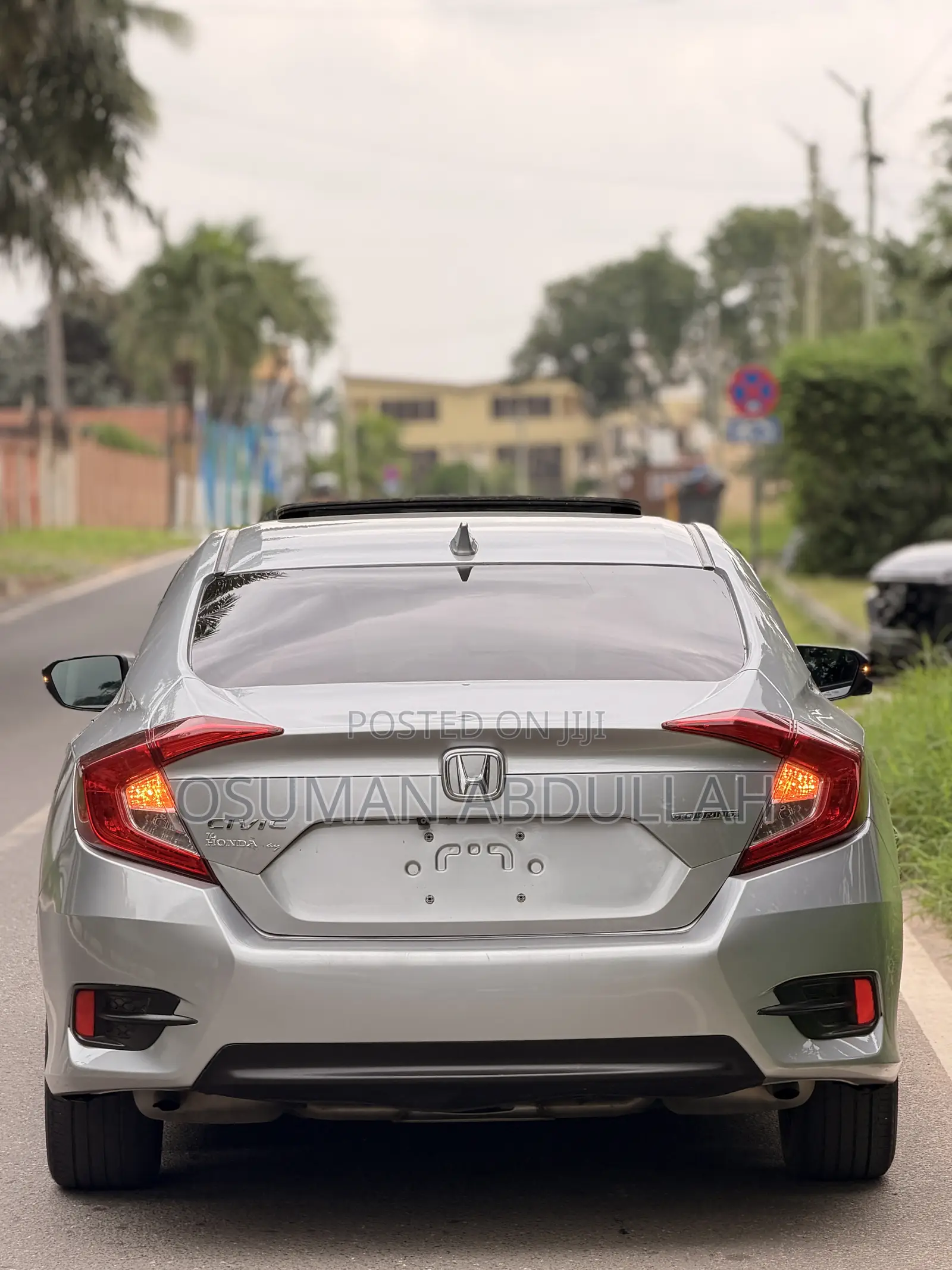 Honda Civic Touring Sedan 2018 Silver