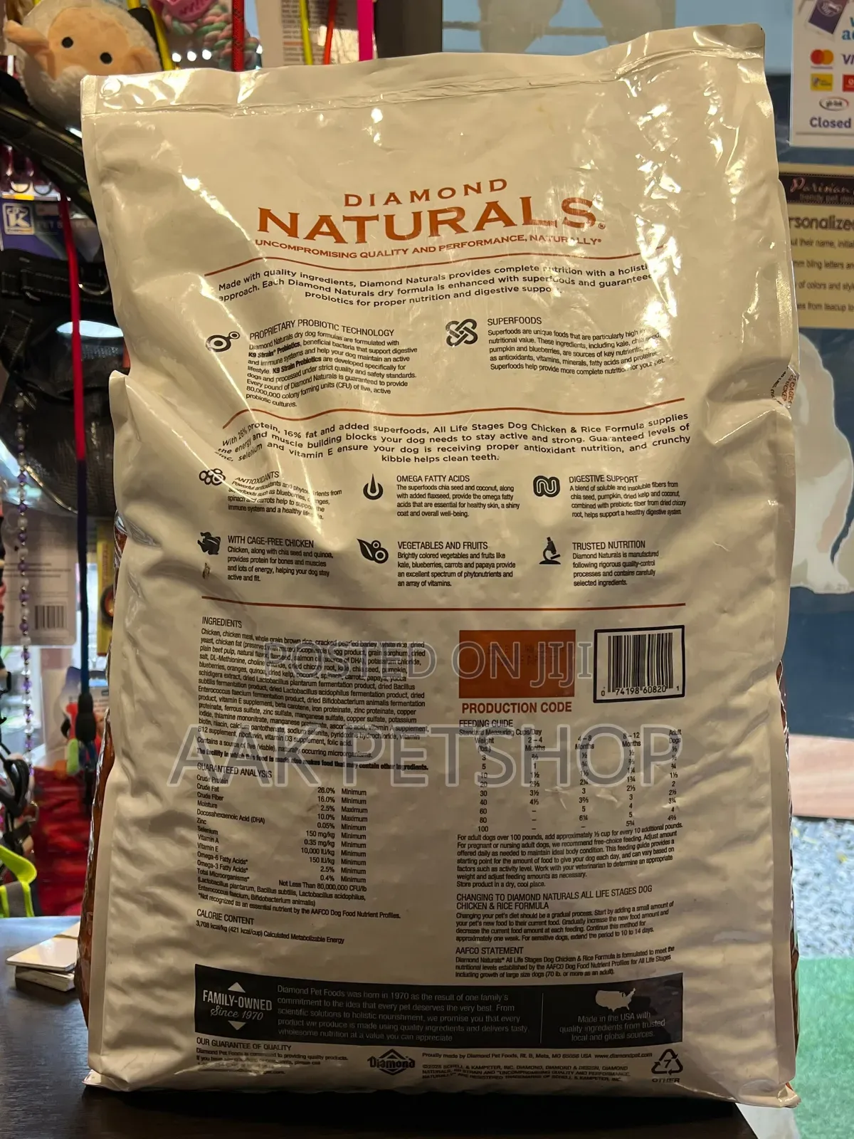 Diamond Natural Dog Food All Stages