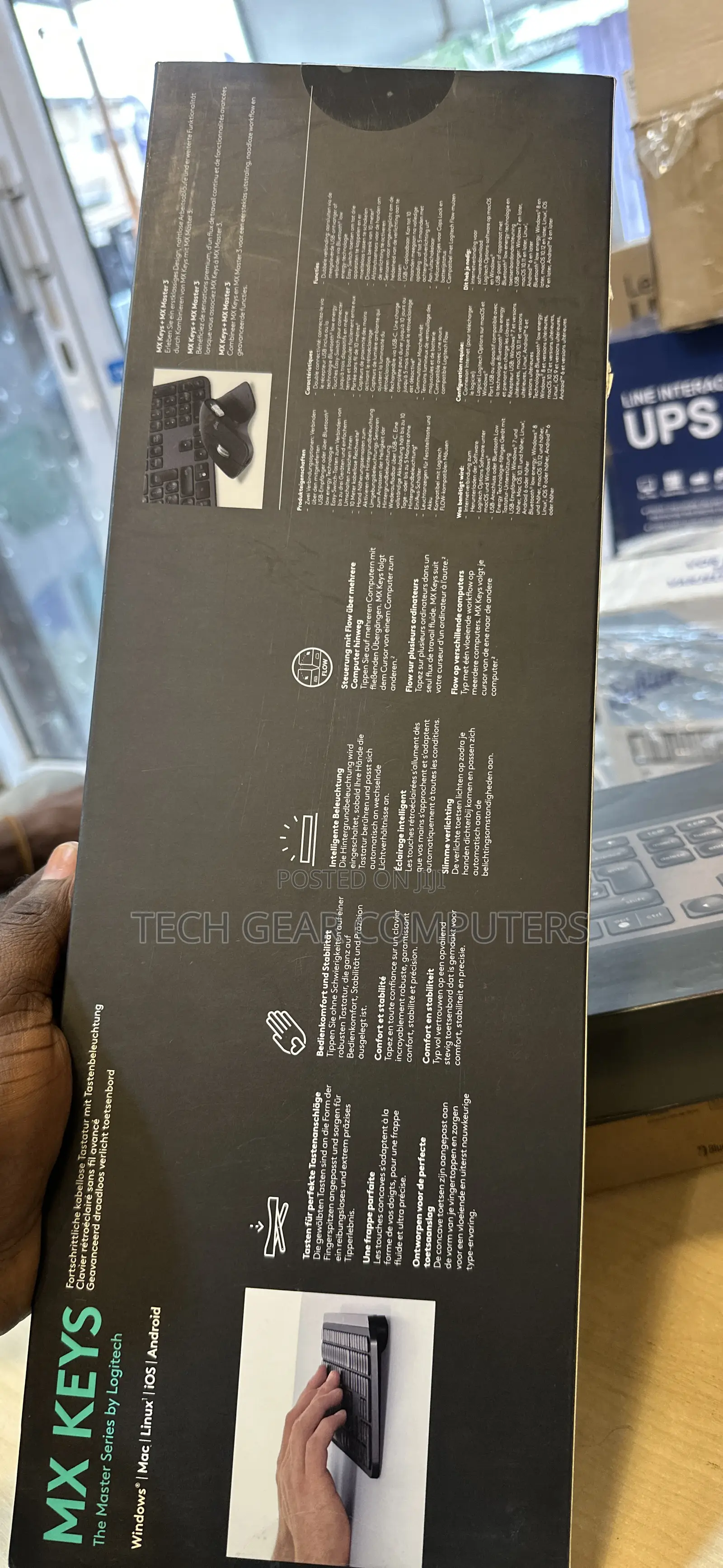 Logitech MX Keys Wireless Keyboard