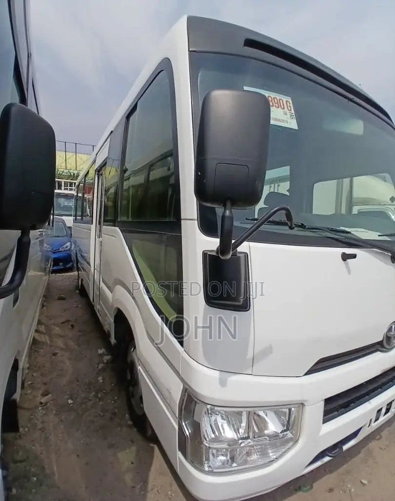 Toyota Coaster 2018 White
