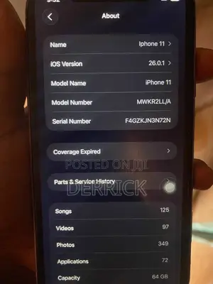 Apple iPhone 11 64 GB Purple