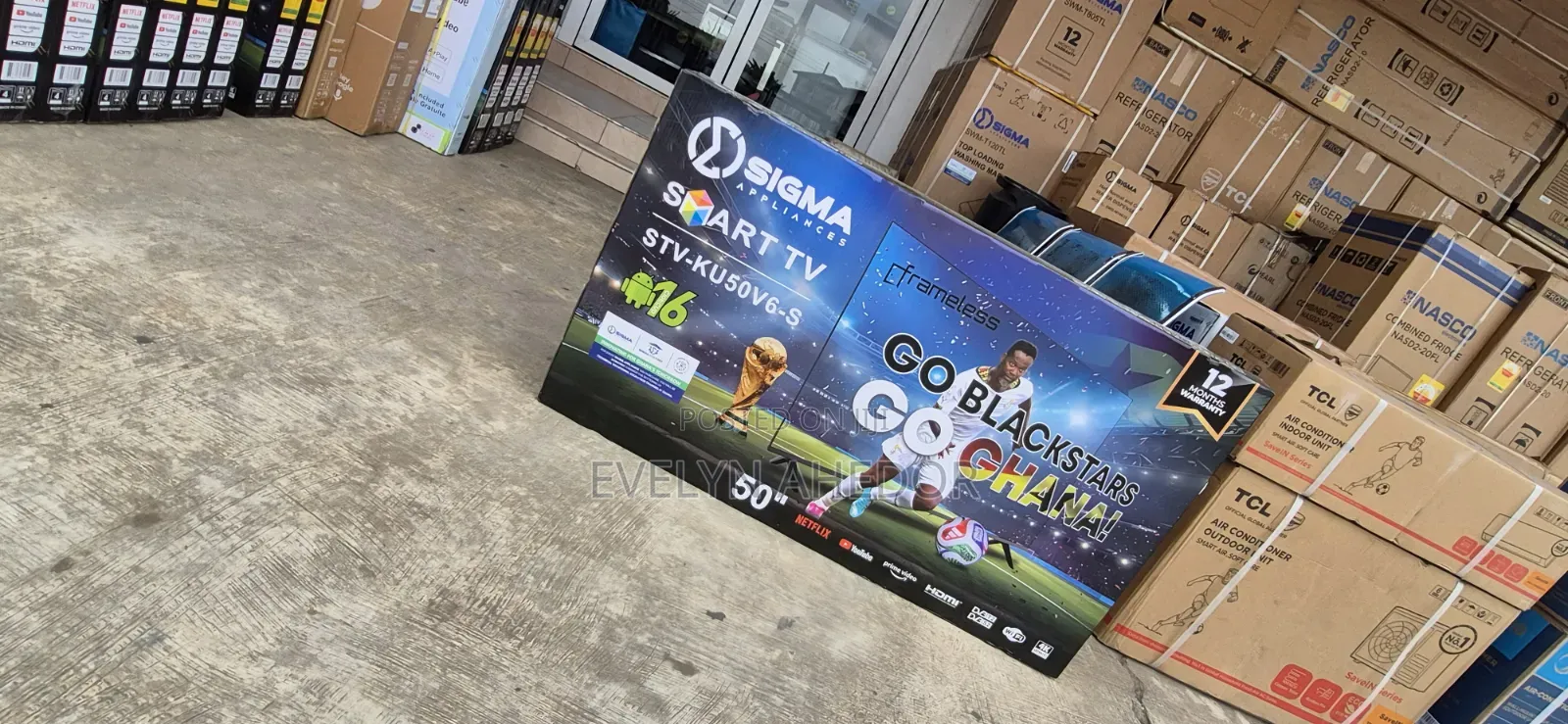 Smooth Edgeless of Sigma 50 Inches Smart S