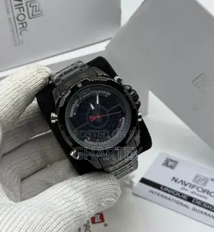 Naviforce Premium Dual Display Watch – Bold, Stylish
