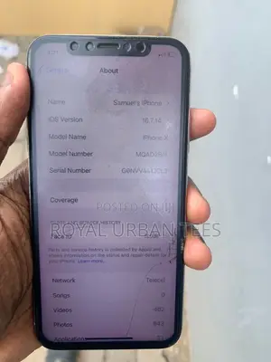 Apple iPhone X 64 GB White