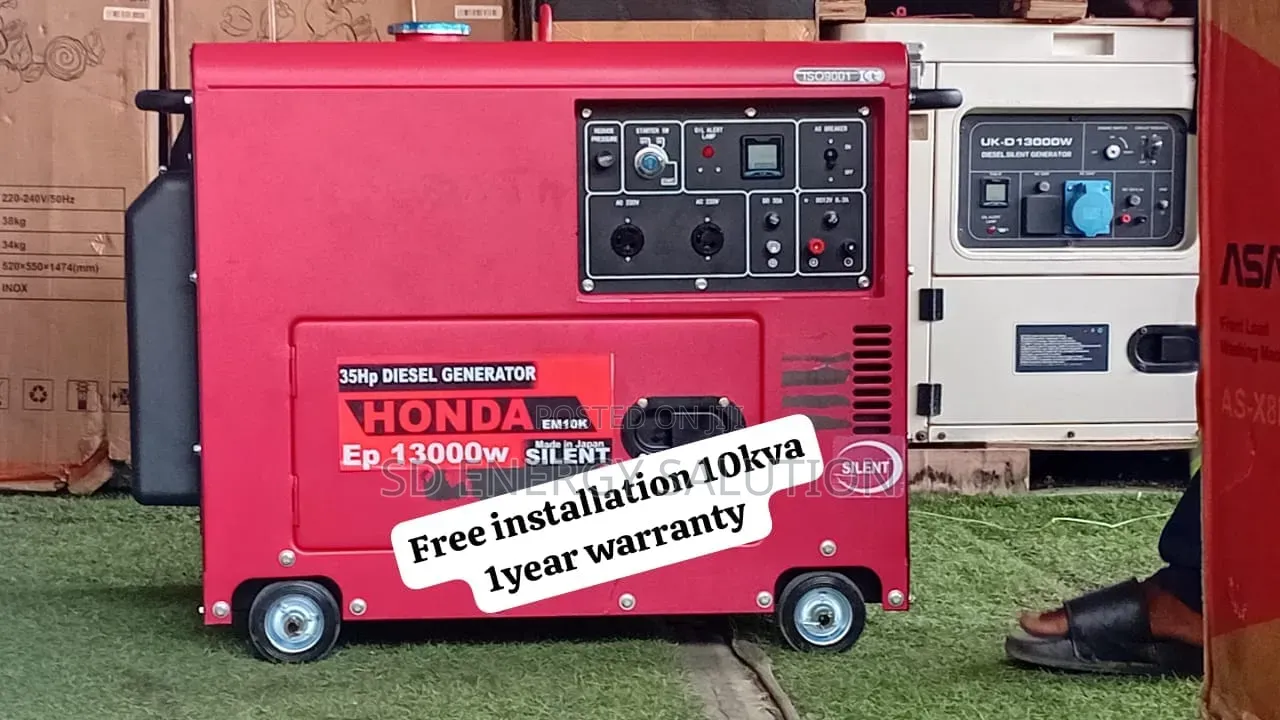 Honda 10kVA Diesel Generator – Built for Heavy-Duty Use 10kVA