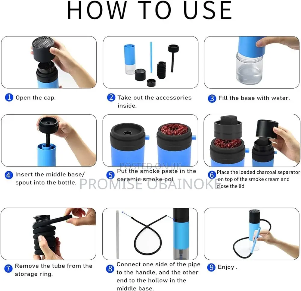 Affordable Portable Shisha/Hookah Pot
