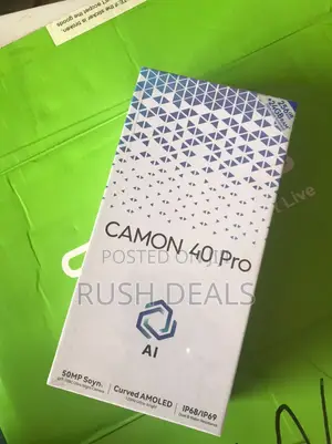New Tecno Camon 40 Pro 5G 256 GB Blue