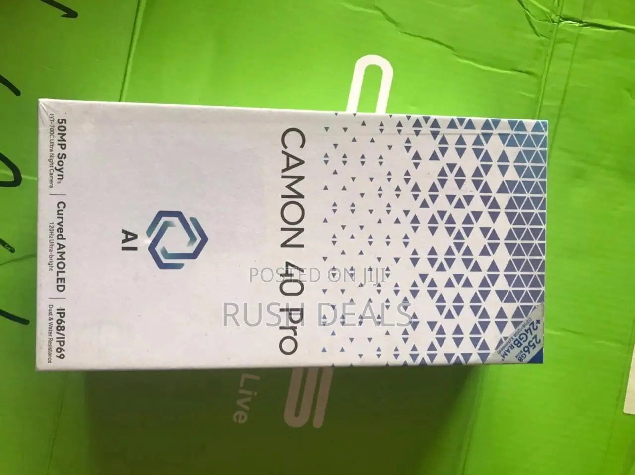 New Tecno Camon 40 Pro 5G 256 GB Blue