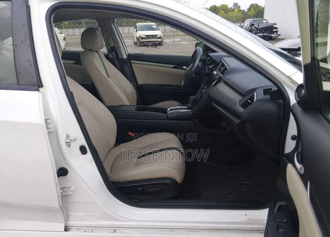 Honda Civic Touring Sedan 2018 White
