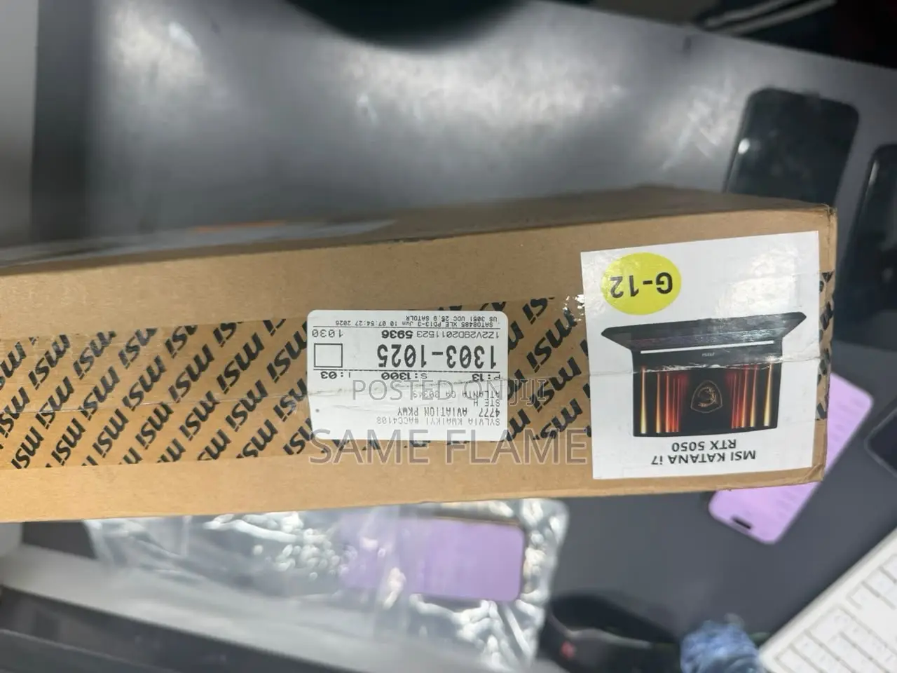 New Laptop MSI Katana 15 16GB Intel Core i7 SSD 512GB