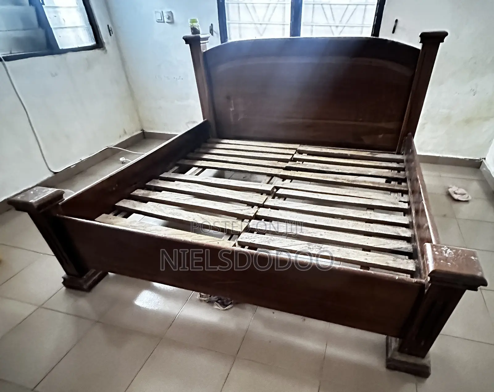 King Size Wooden Bedframe