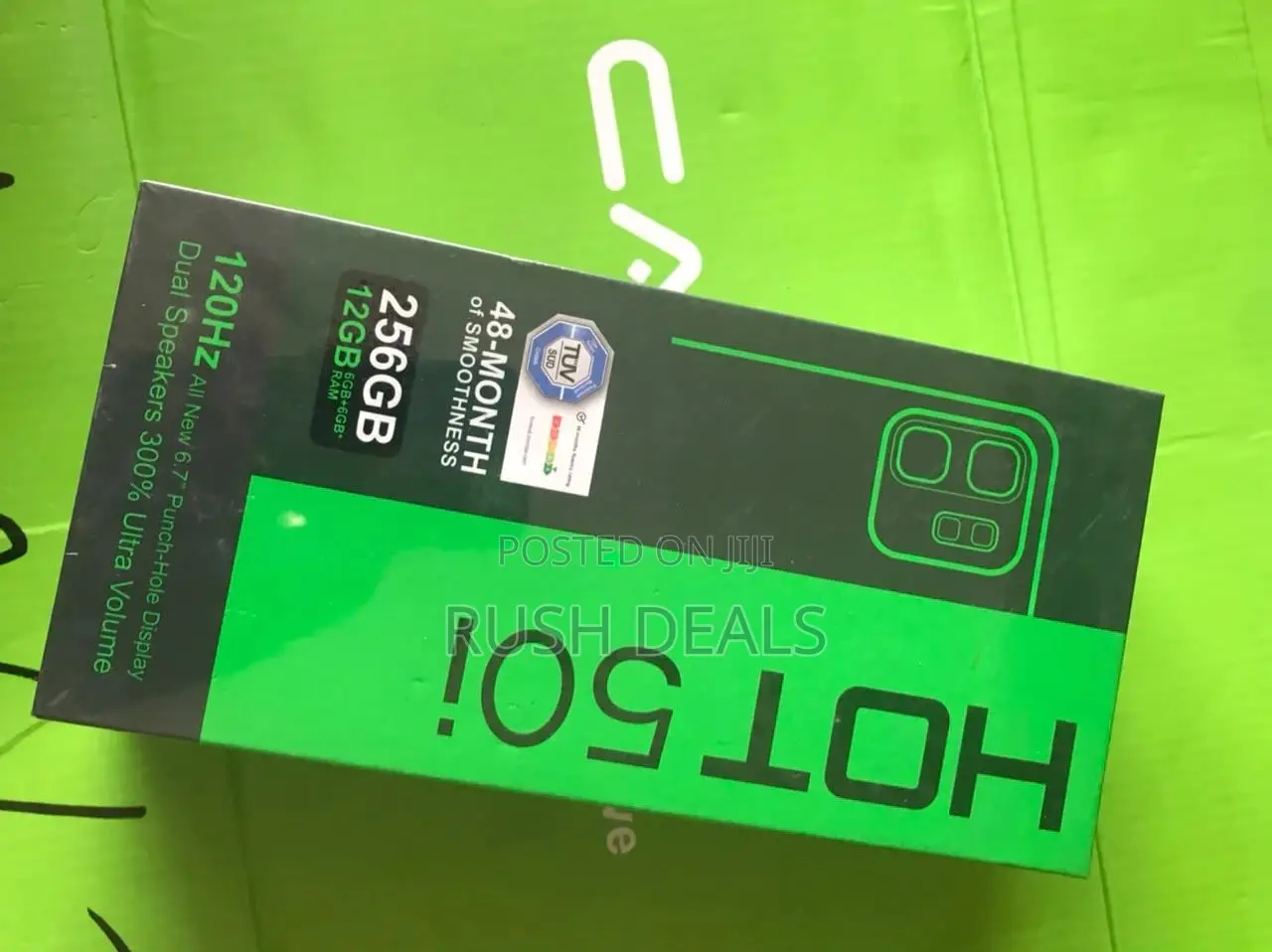 New Infinix Hot 50i 256 GB Black
