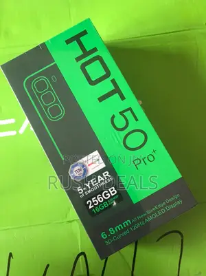 New Infinix Hot 50 Pro+ 4G 256 GB Black