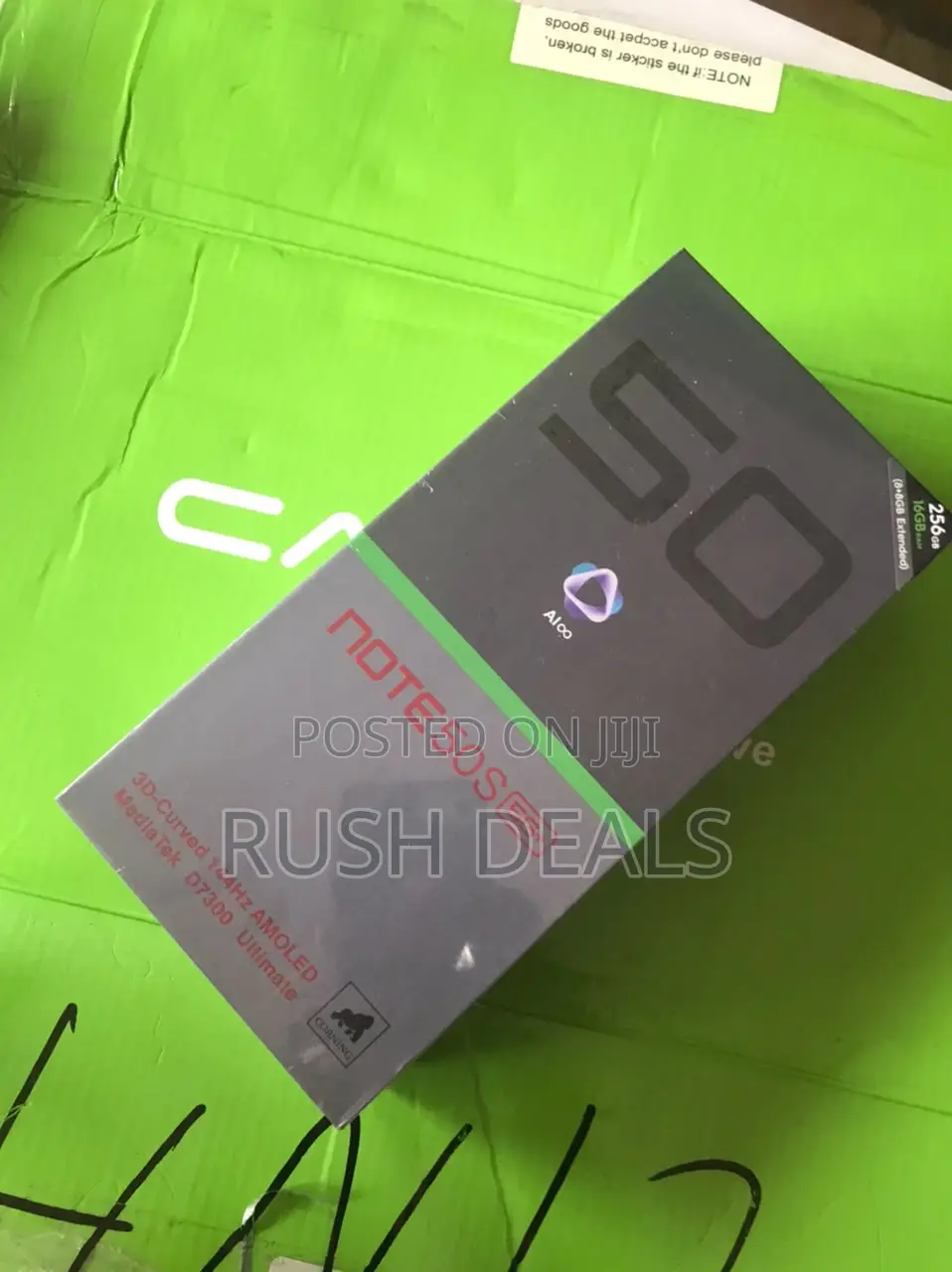 New Infinix Note 50s 256 GB Blue