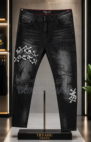 Stylish Denim Jeans You Can Afford – Tryahu Fashion Ghana