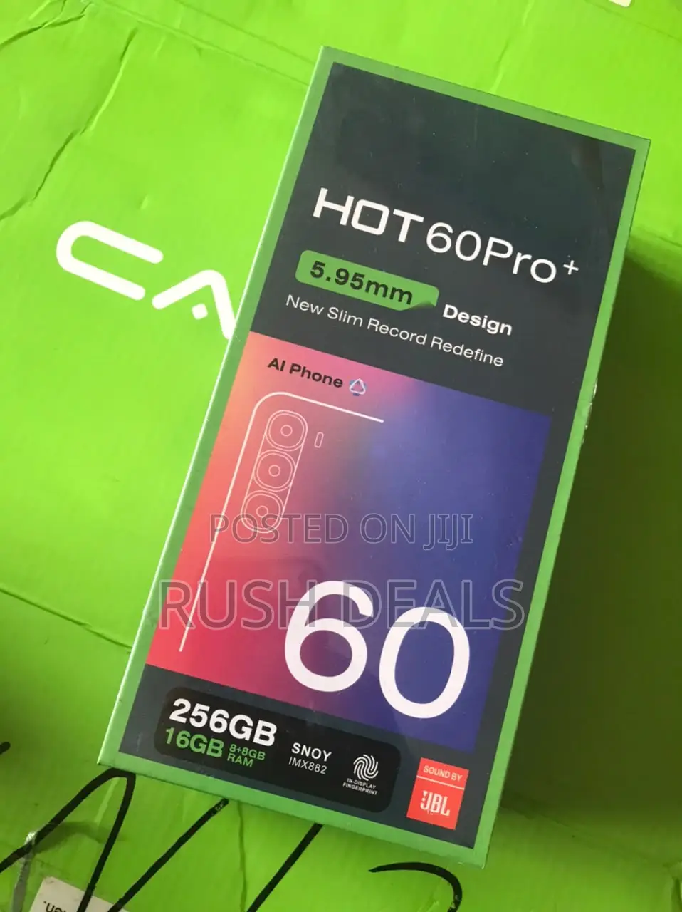 New Infinix Hot 60 Pro+ 256 GB Black