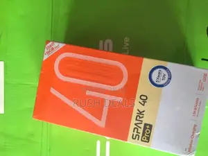 New Tecno Spark 40 Pro+ 256 GB Black