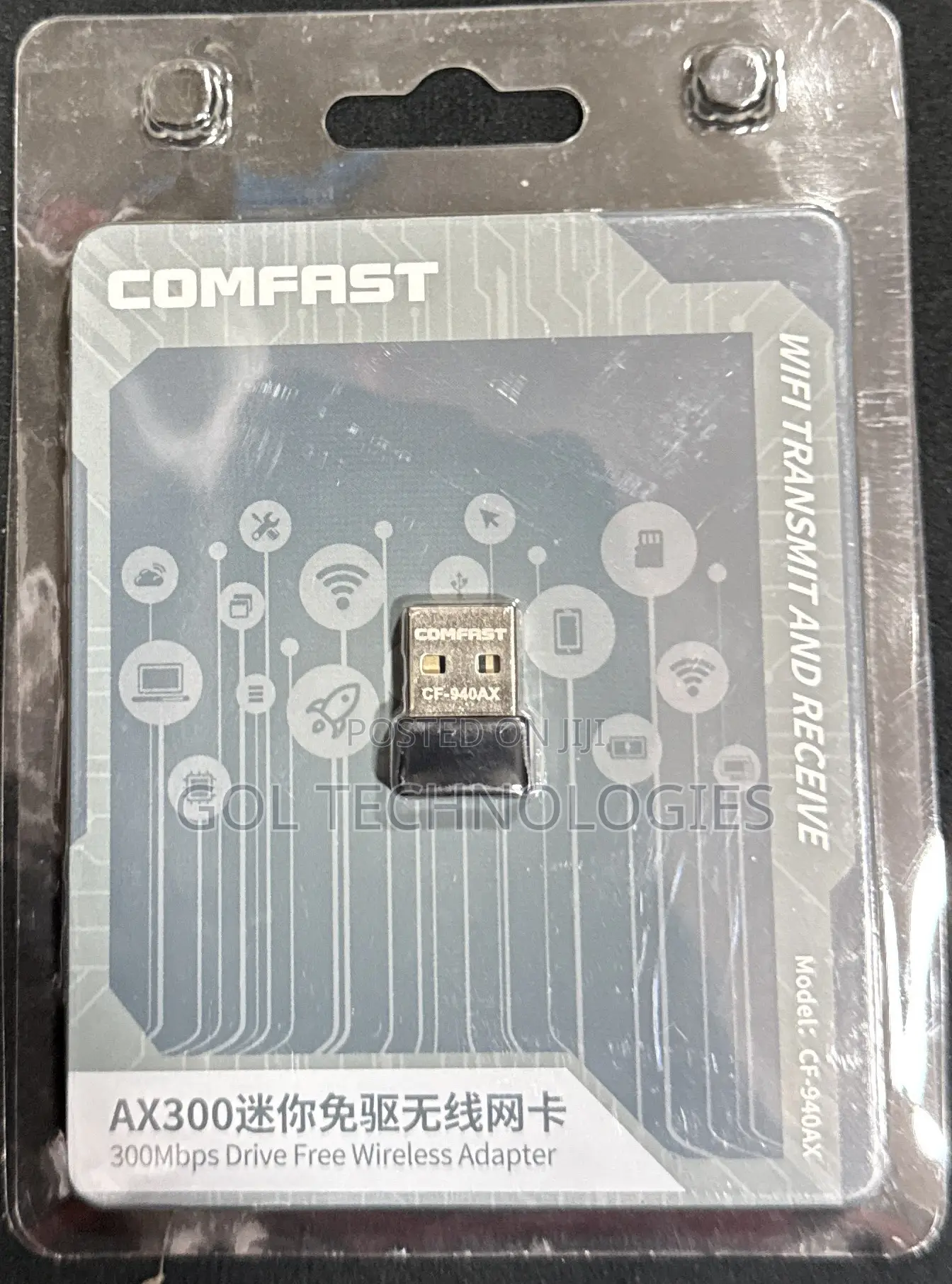 Comfast Ax300 Drive Free Wireless Adapter Cf-940ax